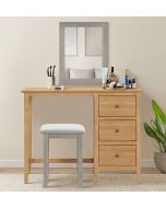 Aston Single Pedestal Dressing Table/Desk