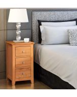 Hereford Oak Small Bedside Table