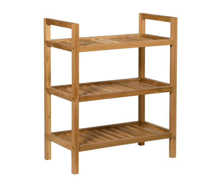 Shoe Rack, Tier Narrow Stackable Shoe Organiser, Hallowood