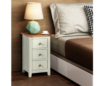 Clifton Oak Painted Bedside Table
