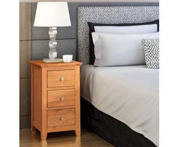Hereford Oak Small Bedside Table