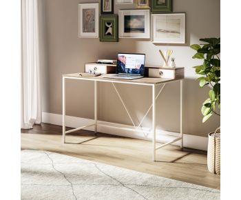 Dudley Metal Desk with 2 Drawers