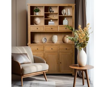 Waverly Oak Large Dresser / Sideboard with Top