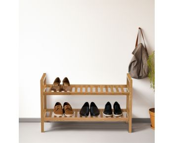 Waverly Oak 2 Tier Stackable Shoe Rack