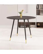 Finley Small Round Dining Table (TAB101) with Black Top