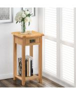 Monchique Oak Medium Lamp Table