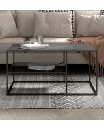 Bewdley Black Metal Coffee Table