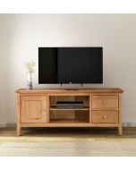 Hereford Oak Large TV Unit