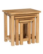 Waverly Oak Nest of 3 Tables