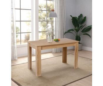 Newquay Oak Fixed Top Dining Table 120cm