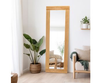 Waverly Oak - Oak Framed Mirror (MIR1380-S)