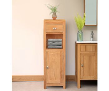Waverly Oak Bathroom Cabinet