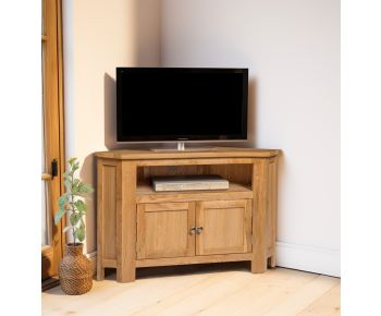 Waverly Oak 2 Door Corner TV Unit